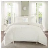 4pc Amber Tufted Cotton Chenille Comforter Set