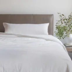 French Linen Body Pillow With Removable Sham | BOKSER HOME -Bedding Discount Store GUEST 5bd555a7 a315 4853 bc63 b260eece1e82