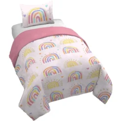 Saturday Park Doodle Rainbow 100% Organic Cotton Duvet Cover & Sham Set -Bedding Discount Store GUEST 5c350419 f0c5 45d9 a38b d003de247b74