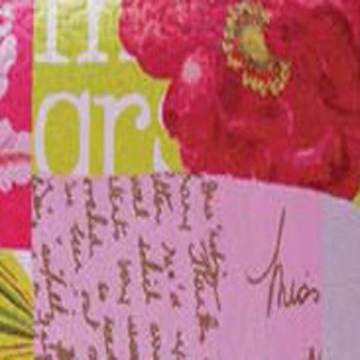 Love Letters Reversible Standard Sham 20" X 26" Multicolor By Greenland Home Fashion 2 Love Letters Reversible Standard Sham 20" X 26" Multicolor By Greenland Home Fashion - Image 2