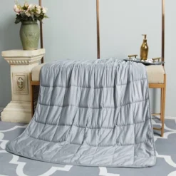 48"x72" 15lbs Cotton Weighted Blanket Light Gray - Pur Serenity -Bedding Discount Store GUEST 5d5f8299 5845 4036 8805 2a97240222c4