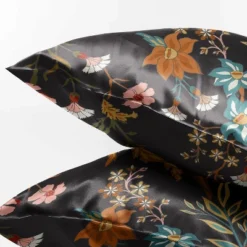 Sweet Jojo Designs Decorative Satin Pillowcases Boho Floral Wildflower Black And Orange 2pc 6 Sweet Jojo Designs Decorative Satin Pillowcases Boho Floral Wildflower Black And Orange 2pc -Bedding Discount Store GUEST 5eef52b9 ac0b 4481 ae50 eb88895ab5ee