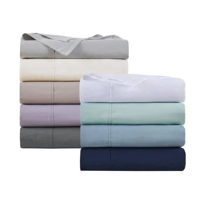 200 Thread Count Cotton Peached Percale Sheet Set 4 200 Thread Count Cotton Peached Percale Sheet Set - Image 4
