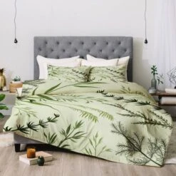 Iveta Abolina Margaux IV Leaf Comforter Set - Deny Designs -Bedding Discount Store GUEST 614a2ae4 2119 4717 b533 5f5b72c81e18