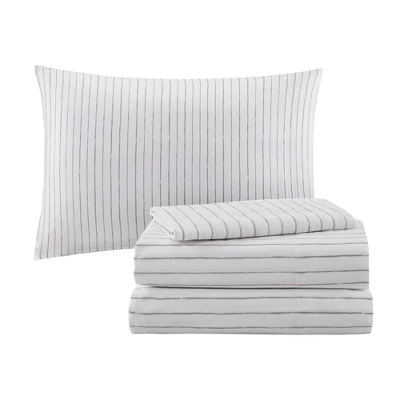 Lorine Reversible Complete Bedding With Cotton Sheets Set 14 Lorine Reversible Complete Bedding With Cotton Sheets Set - Image 14