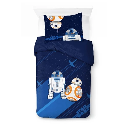 Saturday Park Star Wars Droids 100% Organic Cotton Duvet Cover & Sham Set 1 Saturday Park Star Wars Droids 100% Organic Cotton Duvet Cover & Sham Set