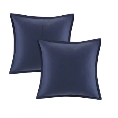 Benita 7pc Printed Seersucker Comforter Set Blue 9 Benita 7pc Printed Seersucker Comforter Set Blue - Image 9