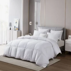 Serta All Season 400 Thread Count European Goose Down Comforter -Bedding Discount Store GUEST 6462e829 f33a 4327 8847 e171ee287db6