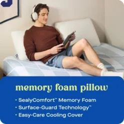 Sealy Dreamlife 1.5" Medium Topper Twin Long And Molded Pillow Bundle 11 Sealy Dreamlife 1.5" Medium Topper Twin Long And Molded Pillow Bundle -Bedding Discount Store GUEST 64c986ec b7f1 4809 858e 02af3ae00ab5