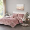 Intelligent Design Alyssa Velvet Duvet Cover Set