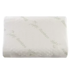 Cheer Collection Contoured Latex Memory Foam Pillow With Washable Cover - White (24" X 16" X 4") 11 Cheer Collection Contoured Latex Memory Foam Pillow With Washable Cover - White (24" X 16" X 4") -Bedding Discount Store GUEST 67f512e2 800f 4388 8a2b 00f81a2fa04f