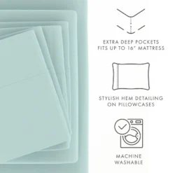 Solid 6 Piece Sheet Set - Ultra Soft, Easy Care - Becky Cameron (Extra Pillow Cases!) 16 Solid 6 Piece Sheet Set - Ultra Soft, Easy Care - Becky Cameron (Extra Pillow Cases!) -Bedding Discount Store GUEST 67f90be5 1363 4178 b533 3113e2e7631f