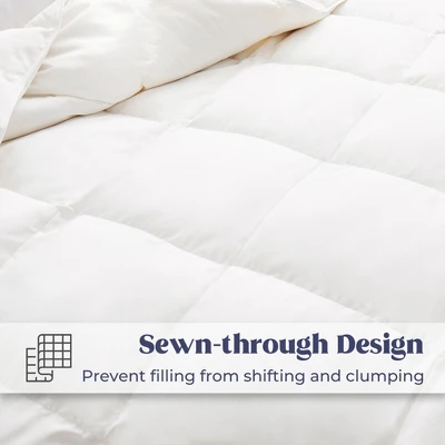 Peace Nest Light & All-season Warmth White Goose Down Comforter Duvet Insert With 360TC Fabric 5 Peace Nest Light & All-season Warmth White Goose Down Comforter Duvet Insert With 360TC Fabric - Image 5