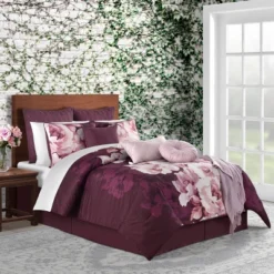 14pc King Liana Comforter Set Plum Purple - Lanwood Home -Bedding Discount Store GUEST 694a60df d77d 467c bcb7 6c62507e9bb6