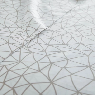 Southshore Fine Living Geometric Maze Easy Care Wrinkle Resistant Microfiber Ultra-soft Sheet Set 2 Southshore Fine Living Geometric Maze Easy Care Wrinkle Resistant Microfiber Ultra-soft Sheet Set - Image 2