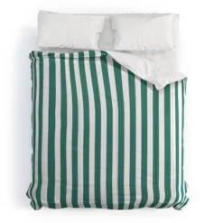 Deny Designs Natalie Baca Bouquet Stripe Comforter Set Green -Bedding Discount Store GUEST 6a510063 0e05 47a5 bca3 001970b9a5cf