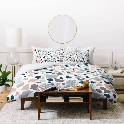 Viviana Gonzalez Terrazzo Duvet Cover & Sham Set - Deny Designs 1 Viviana Gonzalez Terrazzo Duvet Cover & Sham Set - Deny Designs
