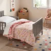 Toddler Crinkle Bow Gingham Floral Kids' Comforter - Pillowfort™