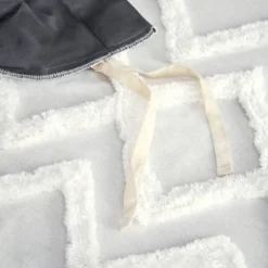 3pc Mila Cotton Duvet Cover Set With Chenille Tufting - Ink+Ivy -Bedding Discount Store GUEST 7182d4fb f878 403e 9efe c19877b0e770