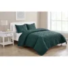 Kaleidoscope Embossed Geometric 3pc Quilt Set - VCNY