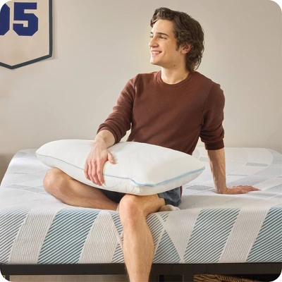 Sealy Dreamlife 1.5" Medium Topper Twin Long And Molded Pillow Bundle 2 Sealy Dreamlife 1.5" Medium Topper Twin Long And Molded Pillow Bundle - Image 2