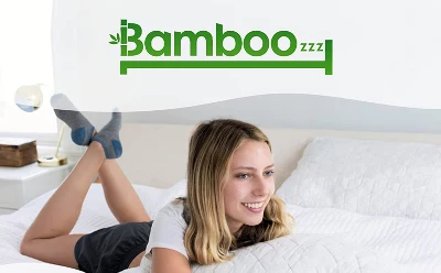 BAMBOOzzz Bed Pillow 2 Pack - Soft Adjustable Cross Cut Shredded Memory Foam For All Sleeping Types-Cooling Rayon Bamboo Washable Hypoallergenic Cover 1 BAMBOOzzz Bed Pillow 2 Pack - Soft Adjustable Cross Cut Shredded Memory Foam For All Sleeping Types-Cooling Rayon Bamboo Washable Hypoallergenic Cover