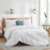 Peace Nest Breathable Lightweight White Down Comforter Duvet Insert, Oversized Blanekt
