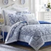 Charlotte Reversible Duvet Cover Set Blue - Laura Ashley