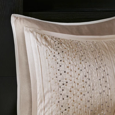 Lillian Embroidered Comforter Set 8pc 4 Lillian Embroidered Comforter Set 8pc - Image 4