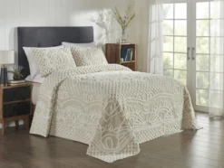 Trevor Collection 100% Cotton Tufted Unique Luxurious Bedspread & Sham Set - Better Trends