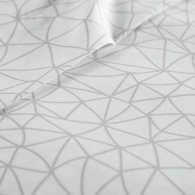 Southshore Fine Living Geometric Maze Easy Care Wrinkle Resistant Microfiber Ultra-soft Sheet Set 4 Southshore Fine Living Geometric Maze Easy Care Wrinkle Resistant Microfiber Ultra-soft Sheet Set - Image 4