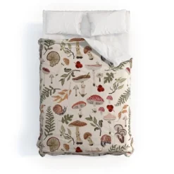 Deny Designs Marta Barragan Camarasa Mushroom Seasonal Comforter Set 5 Deny Designs Marta Barragan Camarasa Mushroom Seasonal Comforter Set -Bedding Discount Store GUEST 8354bf33 3746 499f a67b 6eb3220c63de