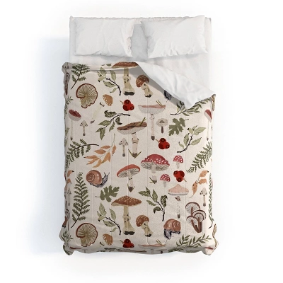 Deny Designs Marta Barragan Camarasa Mushroom Seasonal Comforter Set 3 Deny Designs Marta Barragan Camarasa Mushroom Seasonal Comforter Set - Image 3
