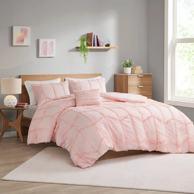 Elena Ruffle Duvet Cover & Sham Set 1 Elena Ruffle Duvet Cover & Sham Set