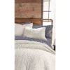 Cable Knit Pinsonic Sherpa Comforter Set Ivory - G.H. Bass