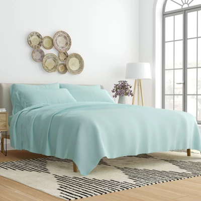 Solid 6 Piece Sheet Set - Ultra Soft, Easy Care - Becky Cameron (Extra Pillow Cases!) 2 Solid 6 Piece Sheet Set - Ultra Soft, Easy Care - Becky Cameron (Extra Pillow Cases!) - Image 2