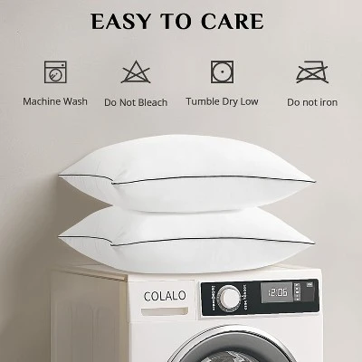 Aghana Digitals Cooling Bed Pillows Set Of 4, King Size, Down Alternative Fill 3 Aghana Digitals Cooling Bed Pillows Set Of 4, King Size, Down Alternative Fill - Image 3