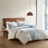 3pc Full/Queen Nova Duvet Cover Mini Set Blue