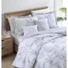 5pc Full/Queen Kayo Comforter & Sham Bonus Set Gray - Tommy Bahama