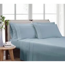 Heritage Microfiber Solid Sheet Set - Cannon