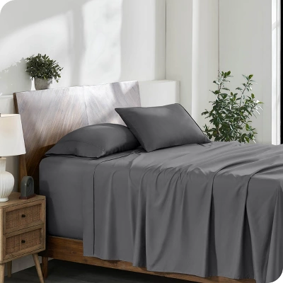 22 Inch Extra Deep Pocket Sheet Set, Double Brushed Microfiber Sheets By Bare Home 5 22 Inch Extra Deep Pocket Sheet Set, Double Brushed Microfiber Sheets By Bare Home - Image 5