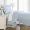 Southshore Fine Living 3-Piece Luxurious 100% Cotton Percale Weave Duvet Cover Set With Shams