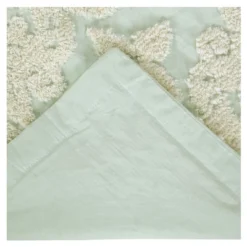 Set Of 2 Twin Florence Collection 100% Cotton Tufted Unique Luxurious Medallion Design Bedspread Sage - Better Trends -Bedding Discount Store GUEST 88ac6aca 5604 4bf7 94b9 74d03b54e3eb