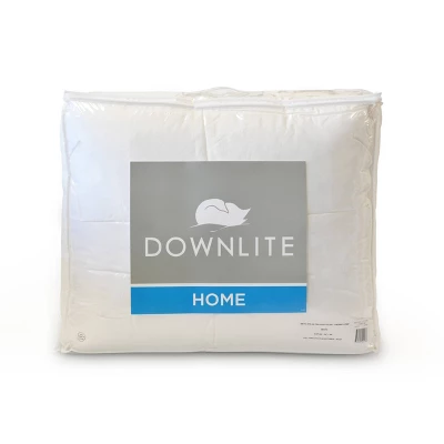Lightweight Goose Down Alternative Comforter Queen White - DOWNLITE 2 Lightweight Goose Down Alternative Comforter Queen White - DOWNLITE - Image 2
