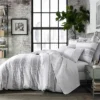 King Ziggy Reversible Duvet Cover Set White - City Scene