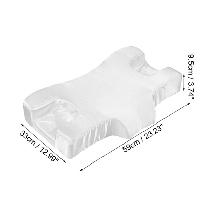 Unique Bargains Satin Home Sleeping Neck And Shoulder Pain Ease Bed Memory Foam Pillow 1Pcs 3 Unique Bargains Satin Home Sleeping Neck And Shoulder Pain Ease Bed Memory Foam Pillow 1Pcs - Image 3