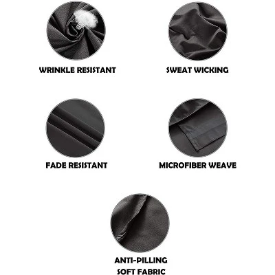 Elegant Comfort Luxury Silky Soft Wrinkle And Fade Resistant 3-Piece Solid Duvet Cover Set With Shams 3 Elegant Comfort Luxury Silky Soft Wrinkle And Fade Resistant 3-Piece Solid Duvet Cover Set With Shams - Image 3