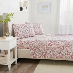 Great Bay Home Watercolor Floral Microfiber Wrinkle-Resistant Sheet Set -Bedding Discount Store GUEST 91d7205e 8155 492b abf9 0c8177990db7