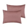 Unique Bargains Velvet Envelope Closure Soft And Durable Pillowcases 2 Pcs