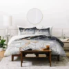 Elisabeth Fredriksson Soft Gradient Cube Duvet Set Blue - Deny Designs